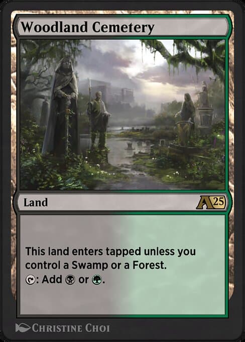 Woodland Cemetery #40 – Alchemy: Edge of Eternities Woodland Cemetery from Alchemy: Edge of Eternities (Rare)