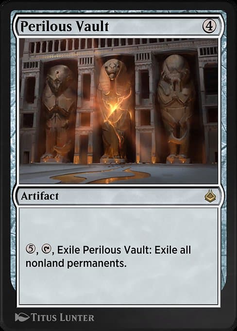 Perilous Vault #278 – Amonkhet Remastered Perilous Vault from Amonkhet Remastered (Rare)