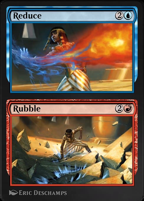 Reduce // Rubble #254 – Amonkhet Remastered Reduce // Rubble from Amonkhet Remastered (Uncommon)