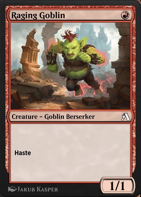 Raging Goblin #81 – Arena Beginner Set Raging Goblin from Arena Beginner Set (Common)